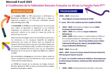 LES RENCONTRES DU CFONB